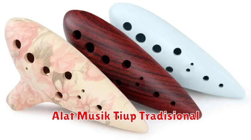 Alat Musik Tiup Tradisional