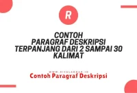 Contoh Paragraf Deskripsi