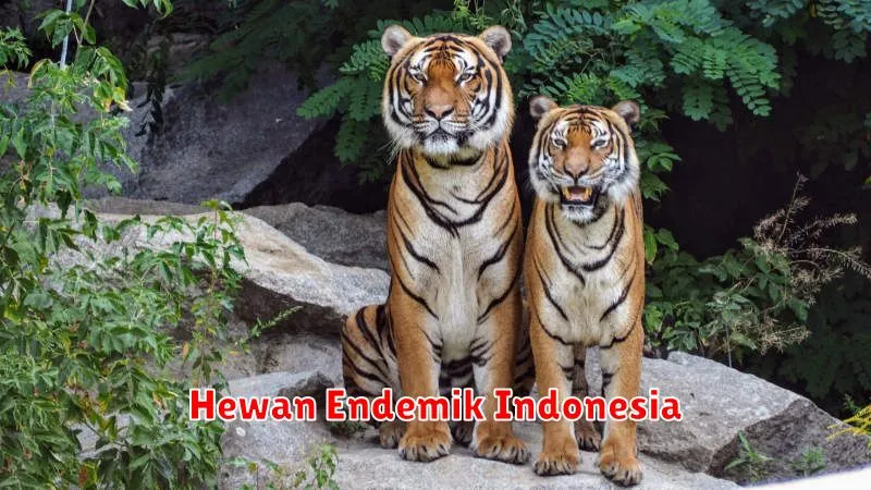 Hewan Endemik Indonesia