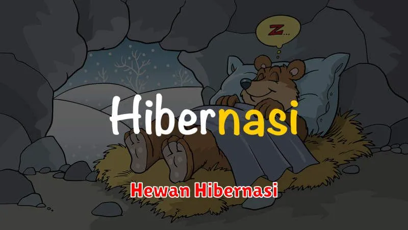 Hewan Hibernasi