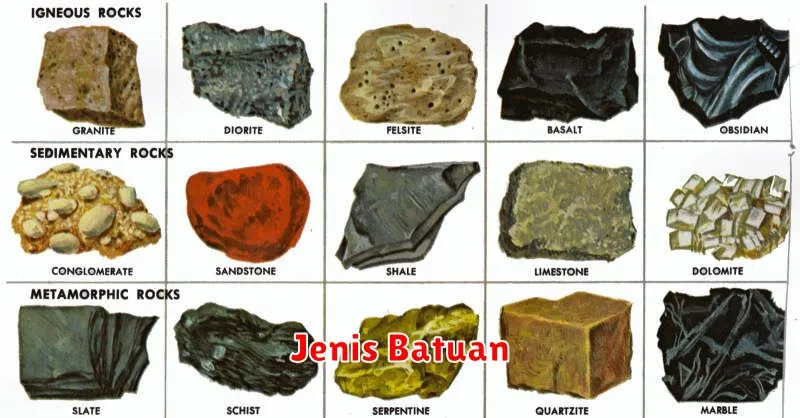 Jenis Batuan