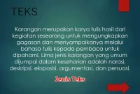 Jenis Teks