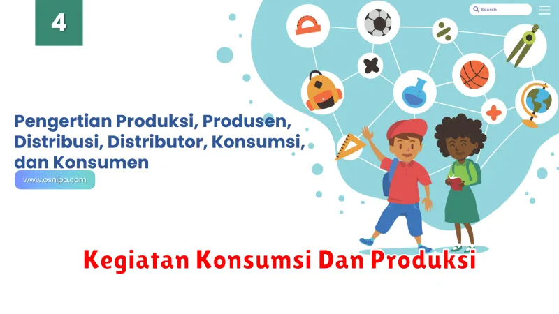 Kegiatan Konsumsi Dan Produksi