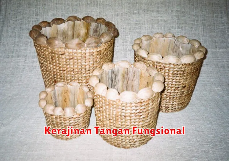 Kerajinan Tangan Fungsional