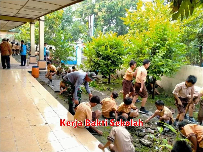 Kerja Bakti Sekolah