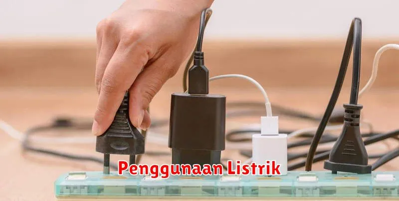 Penggunaan Listrik