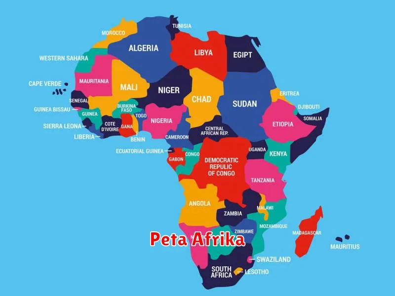 Peta Afrika