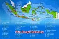 Peta Sungai Indonesia