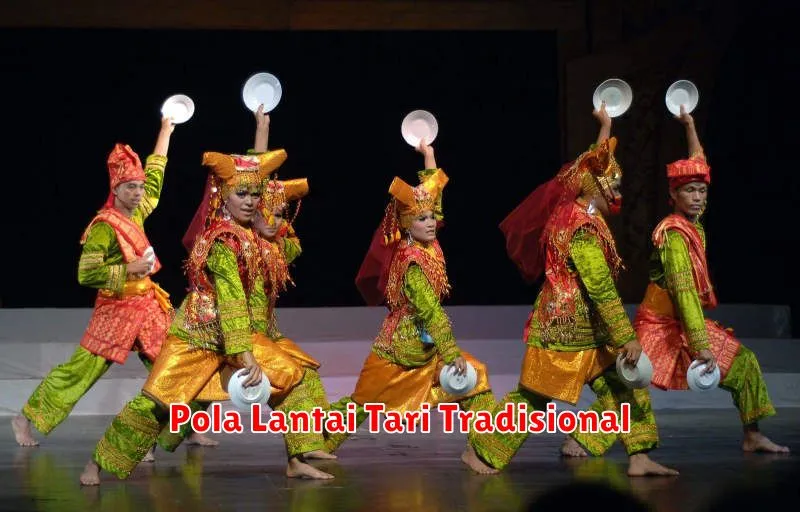 Pola Lantai Tari Tradisional