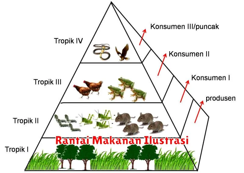 Rantai Makanan Ilustrasi