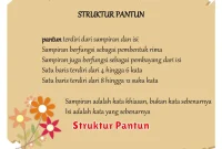 Struktur Pantun