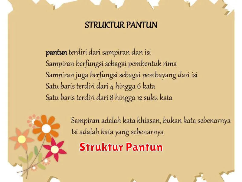 Struktur Pantun